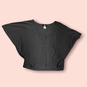 H&M cropped cardigan sweater